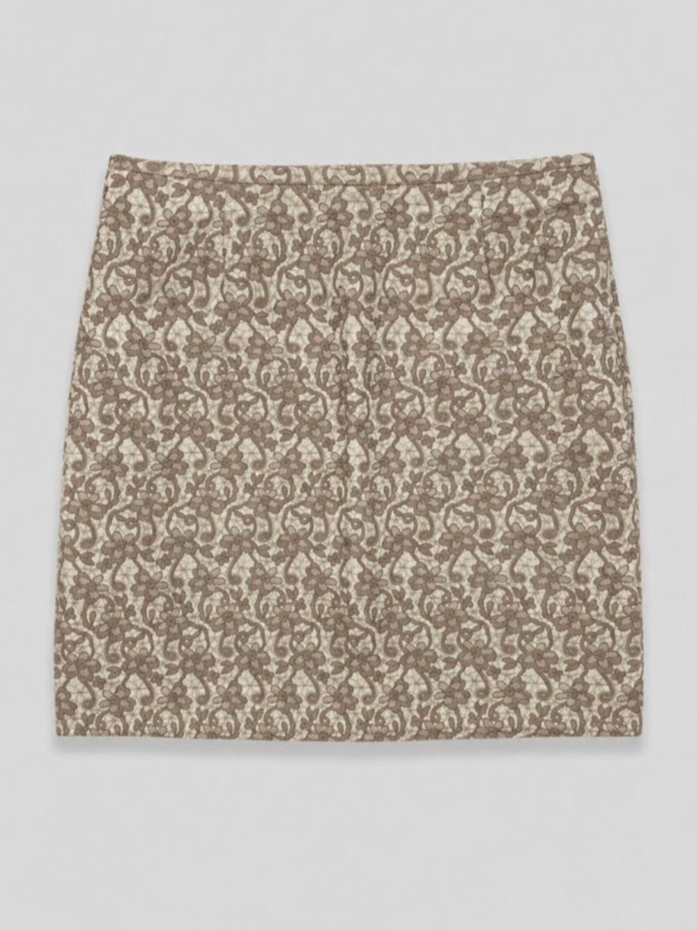 Jessica Lace Overlay Pencil Skirt